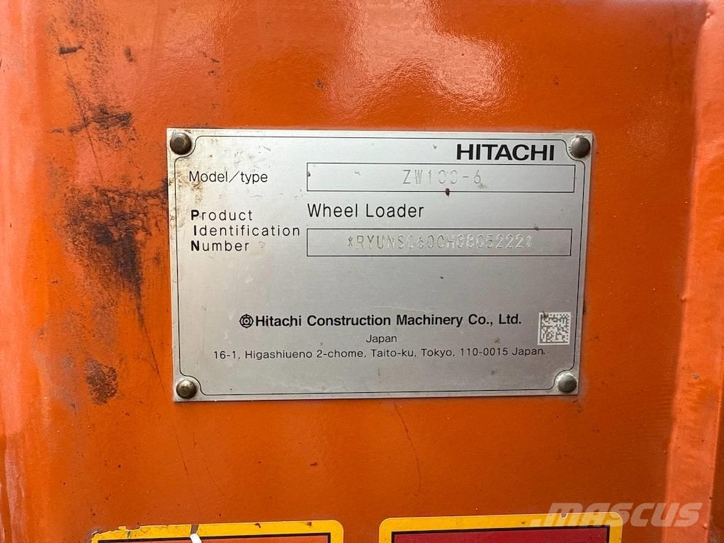 Hitachi ZW 100 Wheel loaders