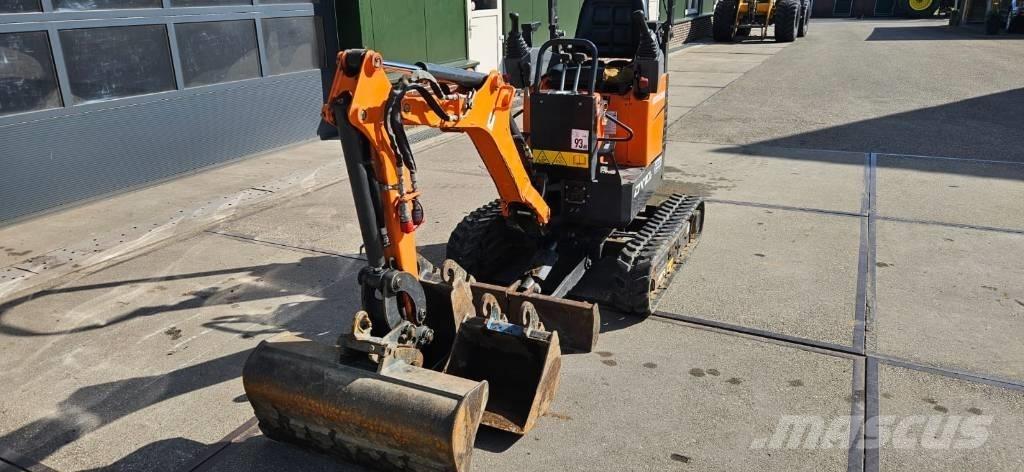 Doosan DX 10 Z Mini excavators < 7t