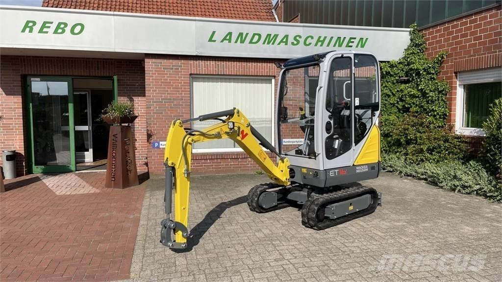 Wacker ET 16 Mini excavators < 7t