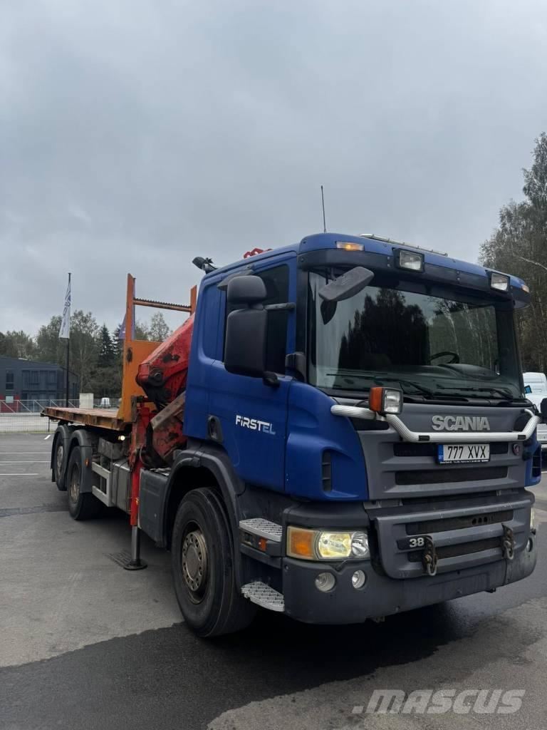 Scania P 380 Crane trucks