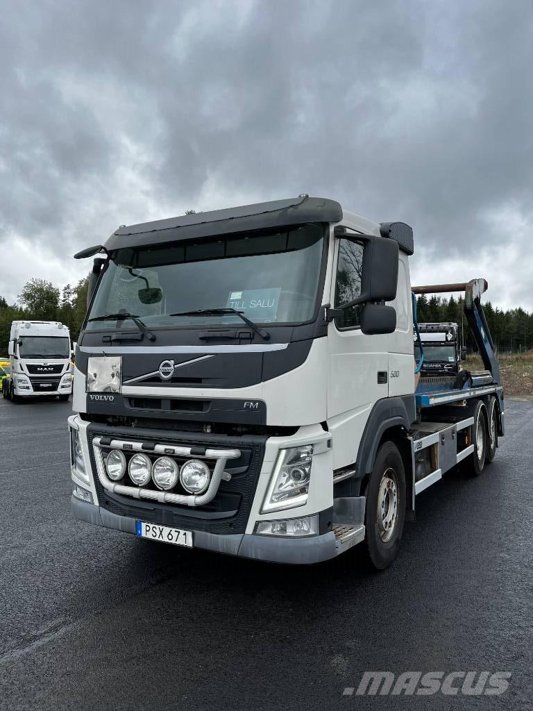 Volvo FM 6X2 Skip loader trucks