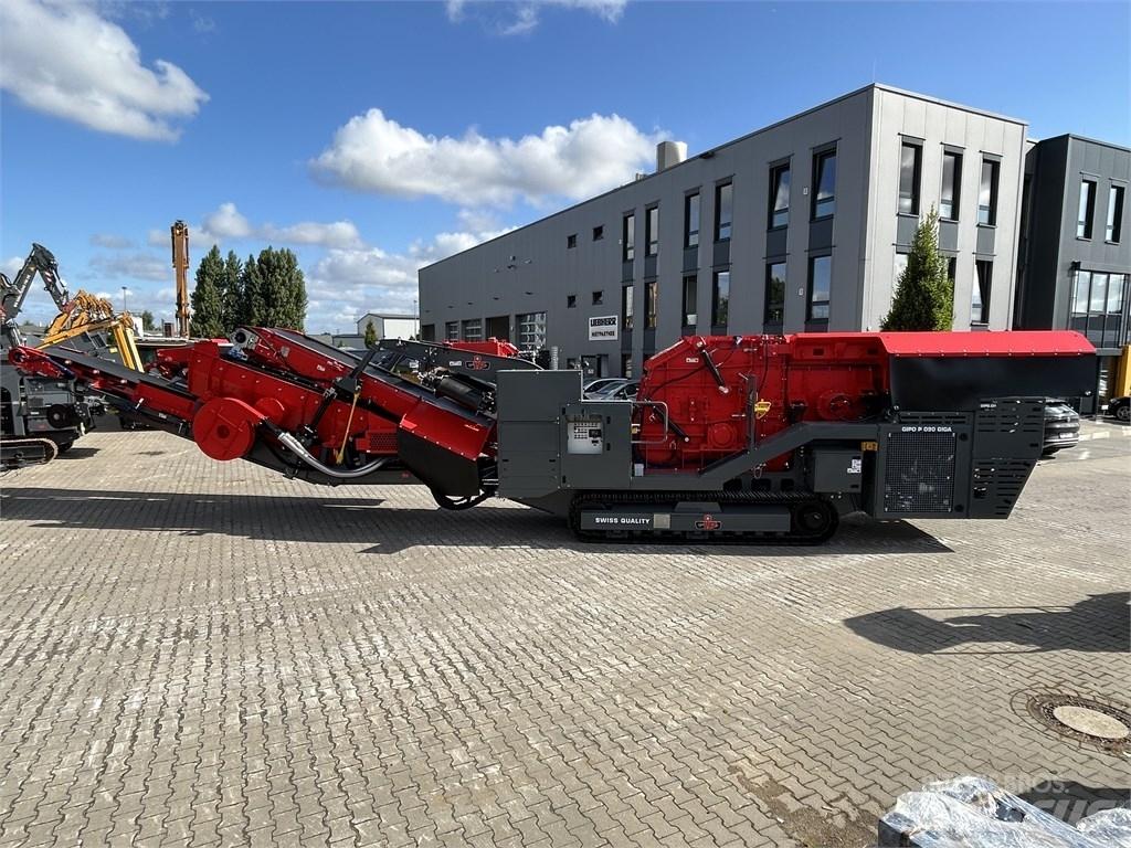 GIPO P 090 GIGA Mobile crushers