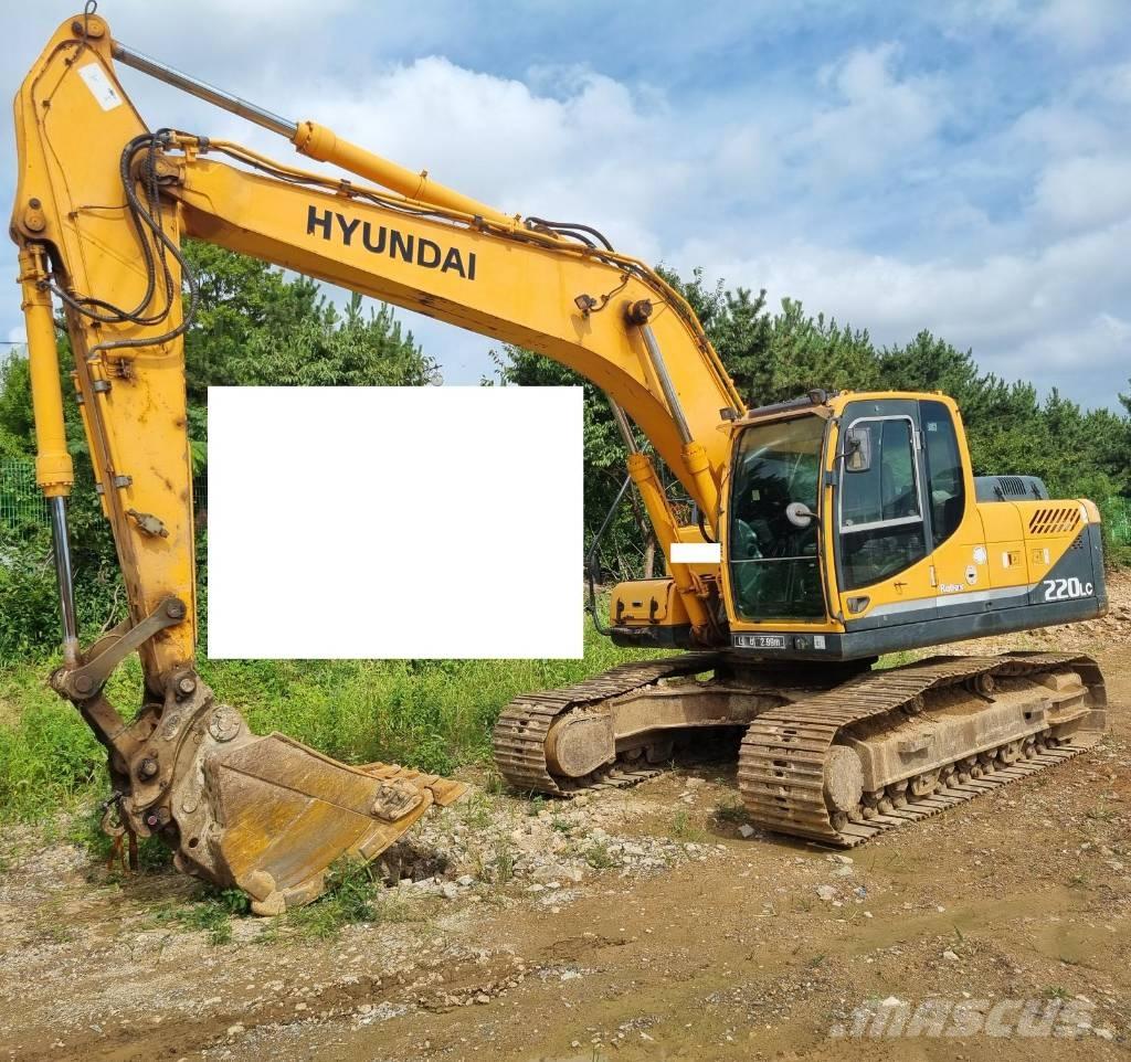 Hyundai Robex 220 LC Crawler excavators