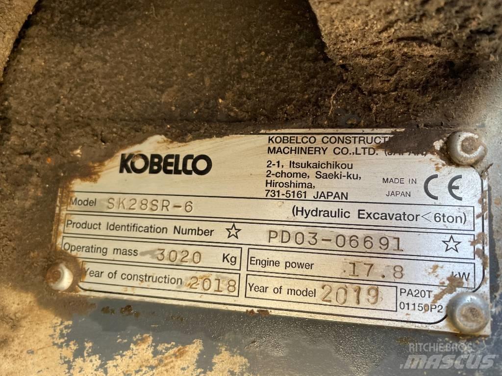 Kobelco SK 28 Mini excavators < 7t