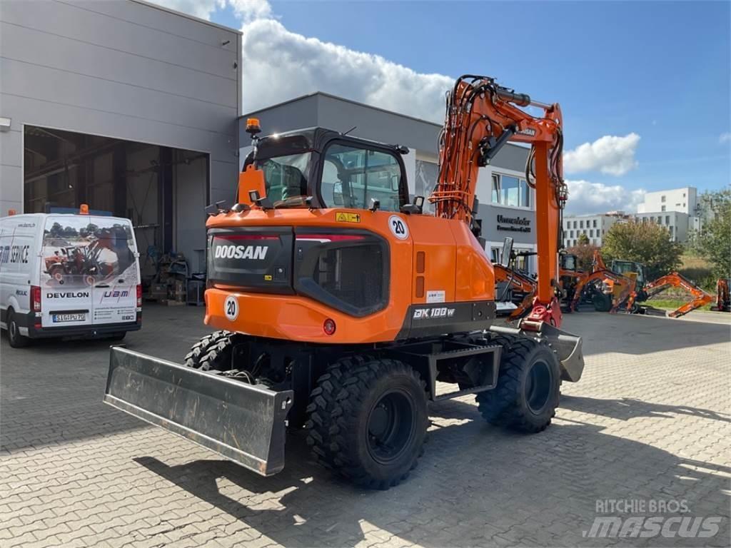 Doosan DX100W-7 Wheeled excavators