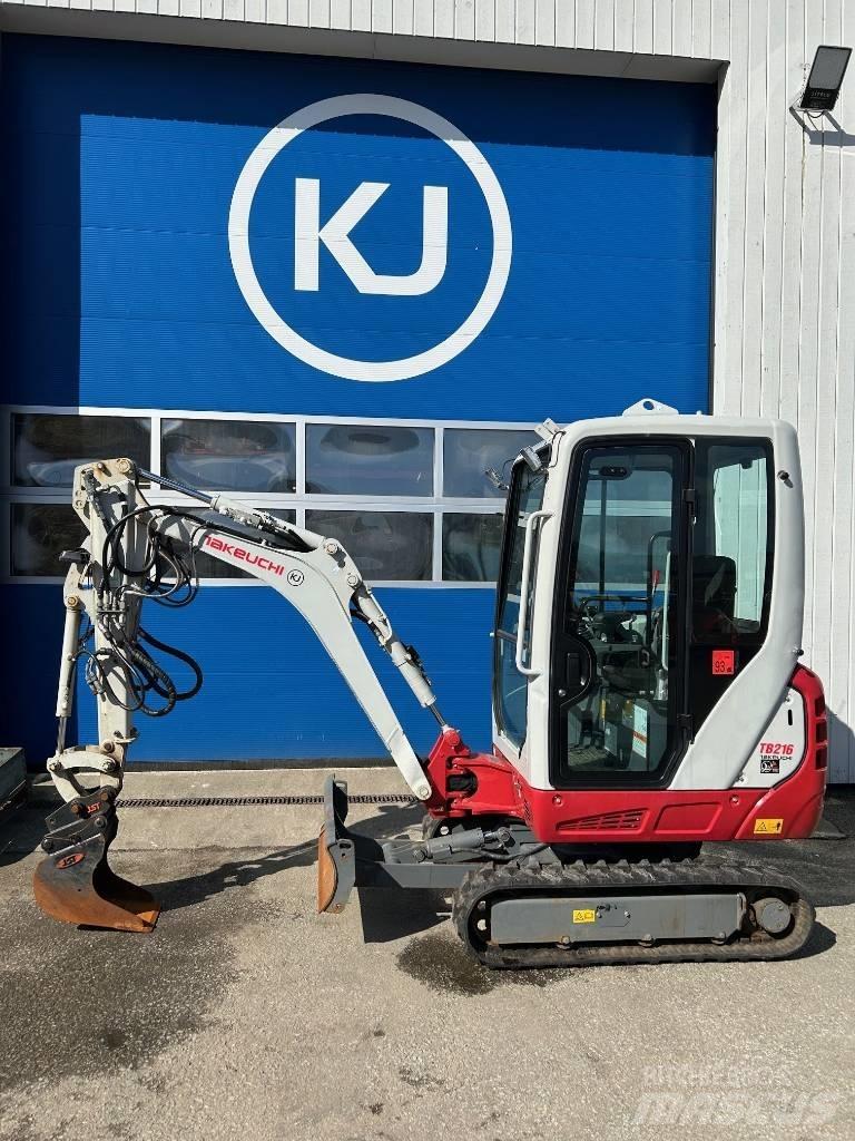 Takeuchi TB 216 Mini excavators < 7t