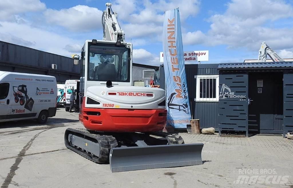 Takeuchi TB 260 Mini excavators < 7t