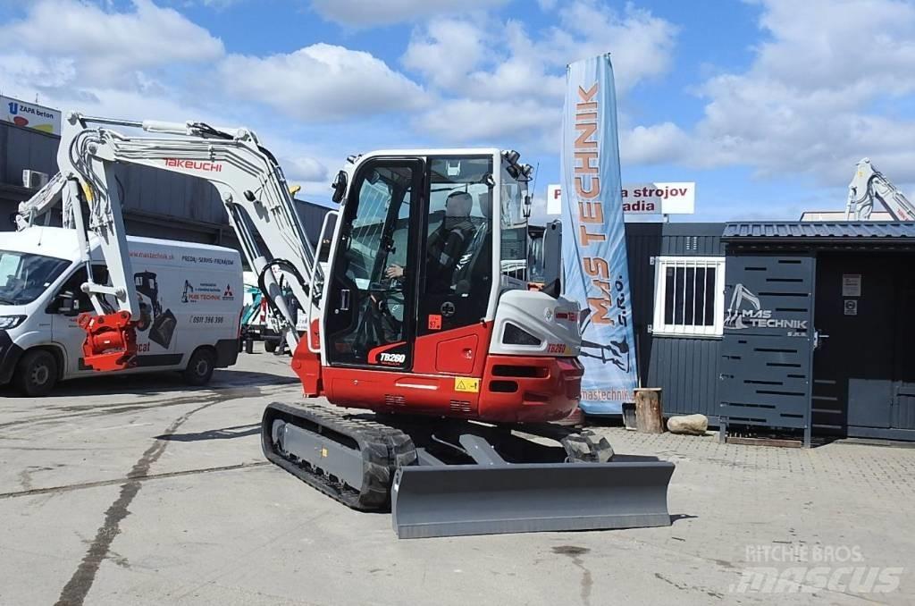 Takeuchi TB 260 Mini excavators < 7t