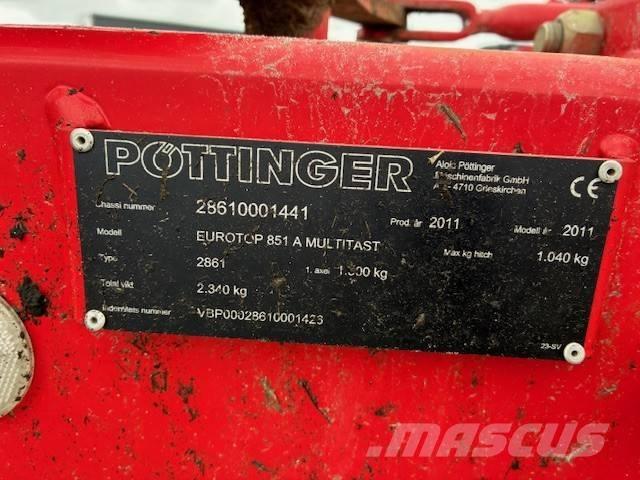 Pöttinger Top 851A Windrowers