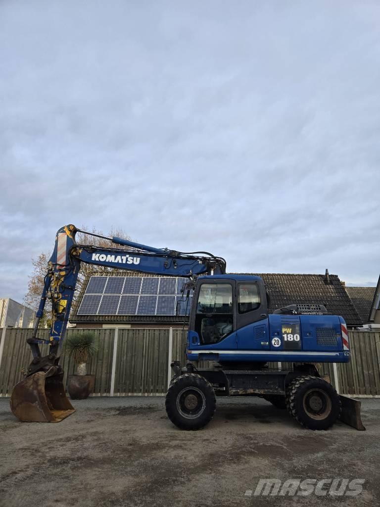 Komatsu PW 180-7EO Wheeled excavators