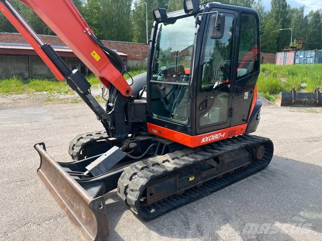 Kubota KX 080 Midi excavators  7t - 12t