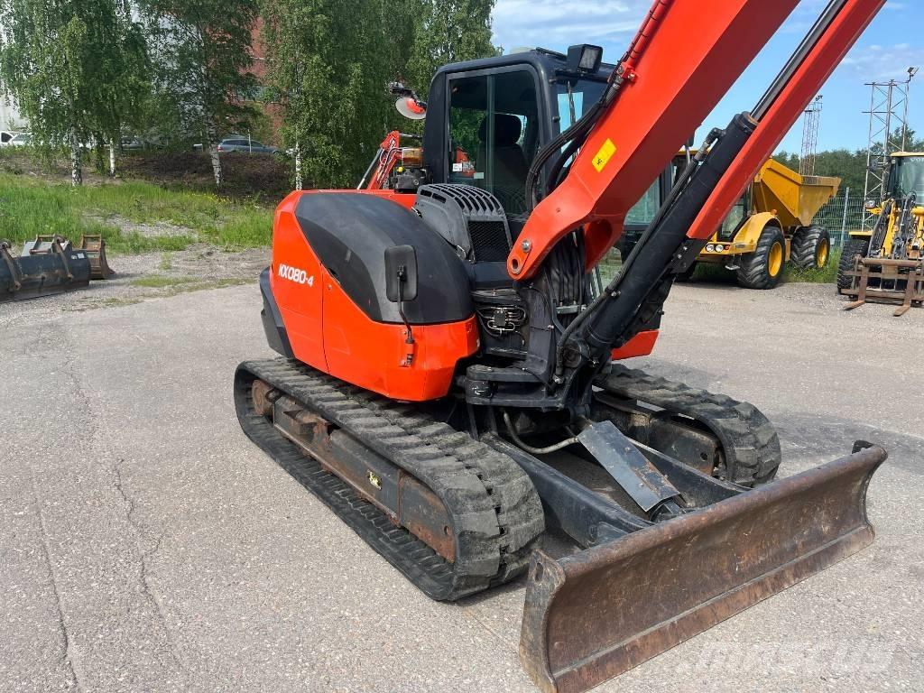 Kubota KX 080 Midi excavators  7t - 12t