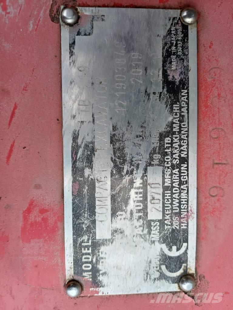 Takeuchi TB 219 Mini excavators < 7t