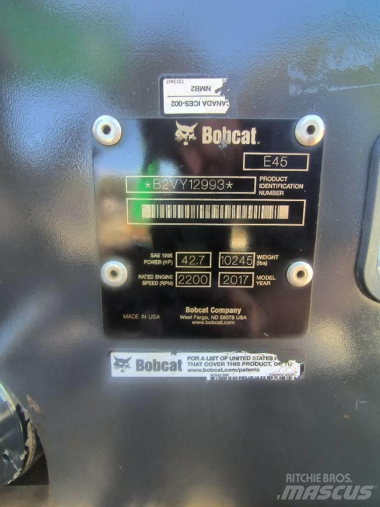 Bobcat E 45 Mini excavators < 7t