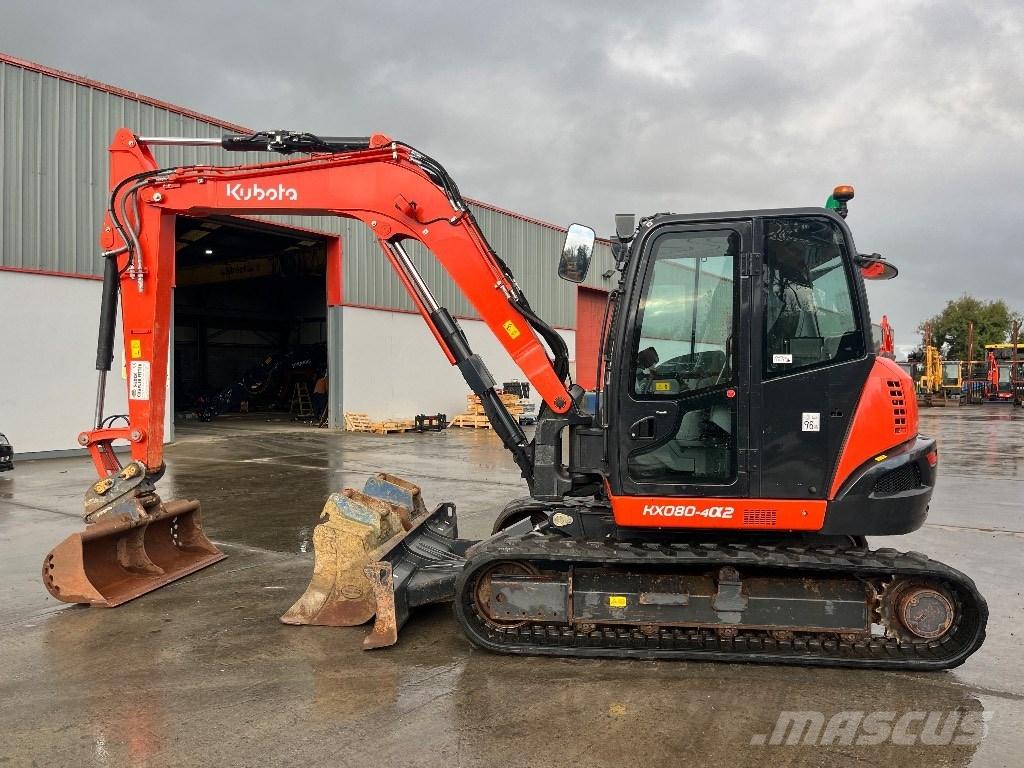 Kubota KX 080-4 Midi excavators  7t - 12t