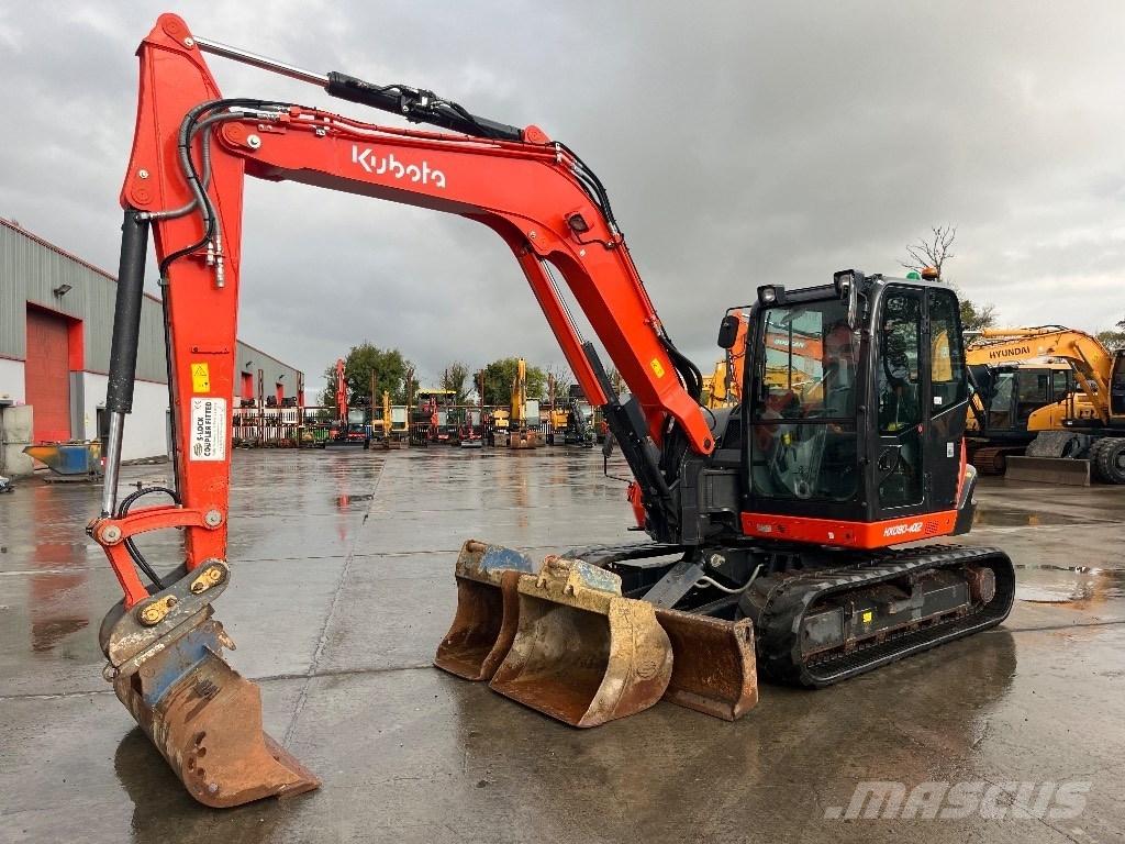 Kubota KX 080-4 Midi excavators  7t - 12t