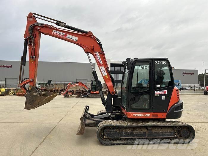 Kubota KX080-4A2 Midi excavators  7t - 12t