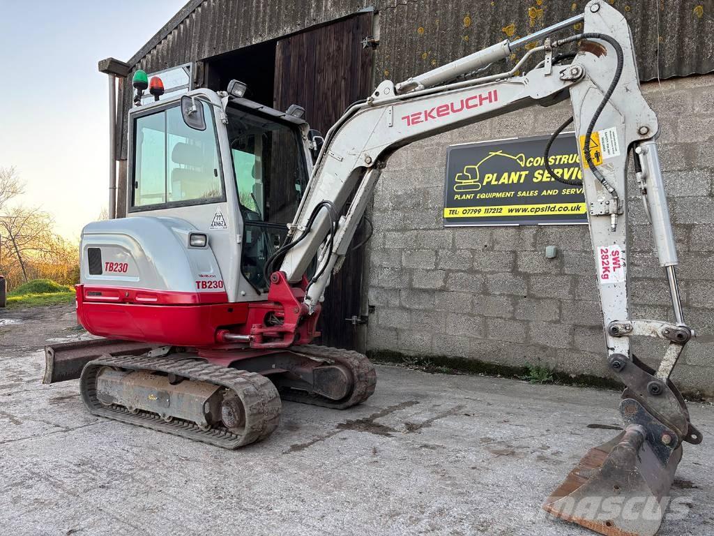 Takeuchi TB 230 Mini excavators < 7t