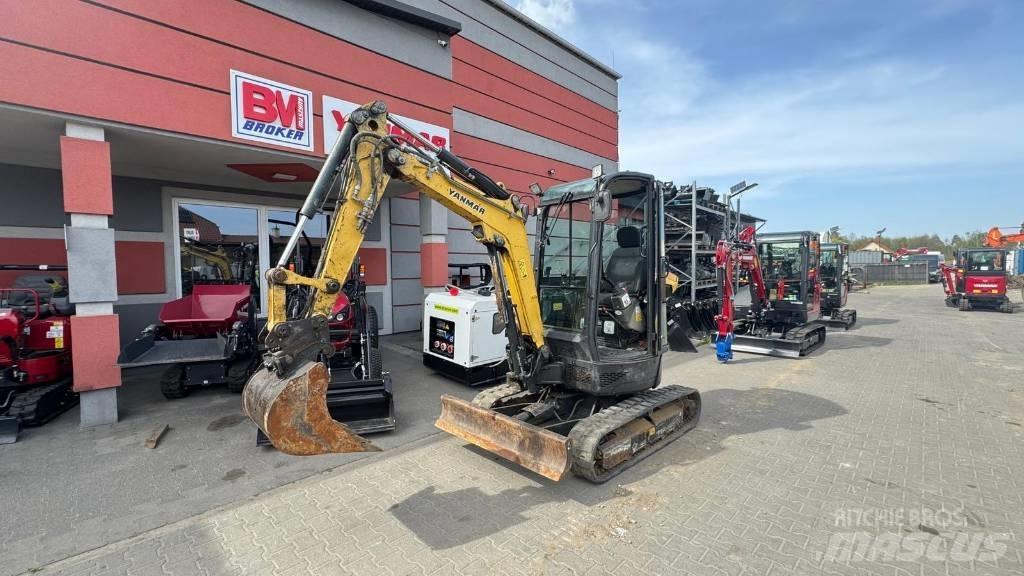 Yanmar Vio 25 Mini excavators < 7t