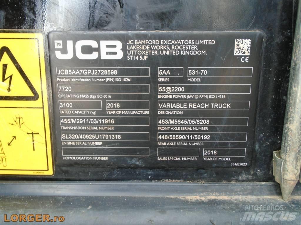 JCB 531-70 Farming telehandlers