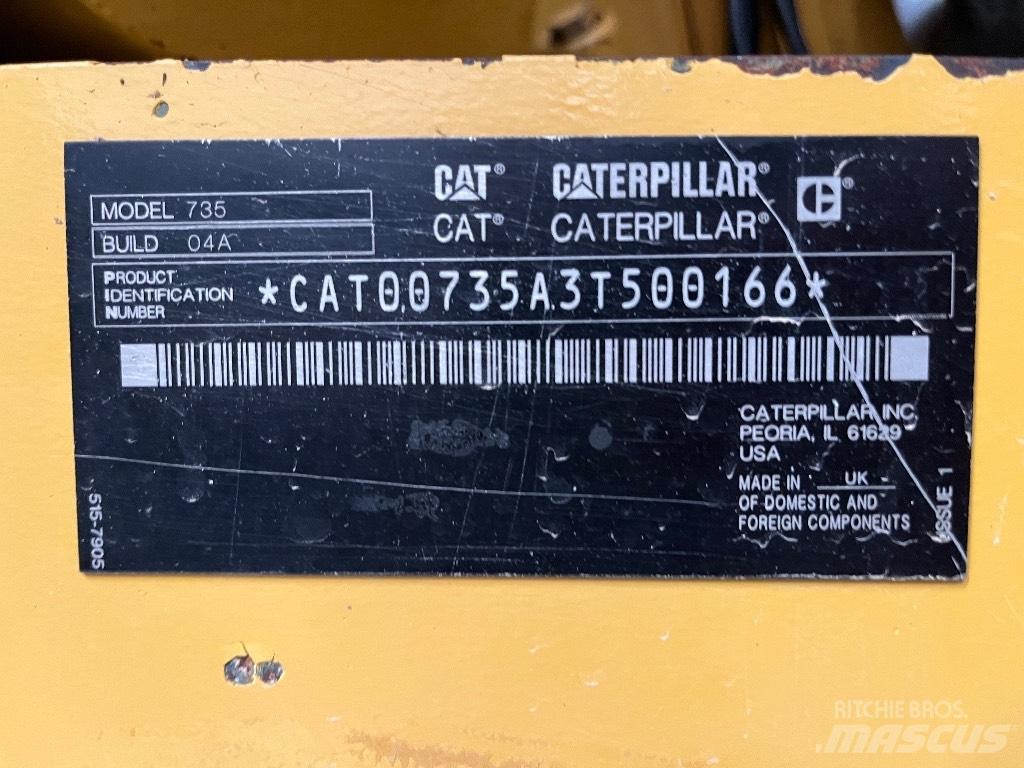 CAT 735 Articulated Haulers