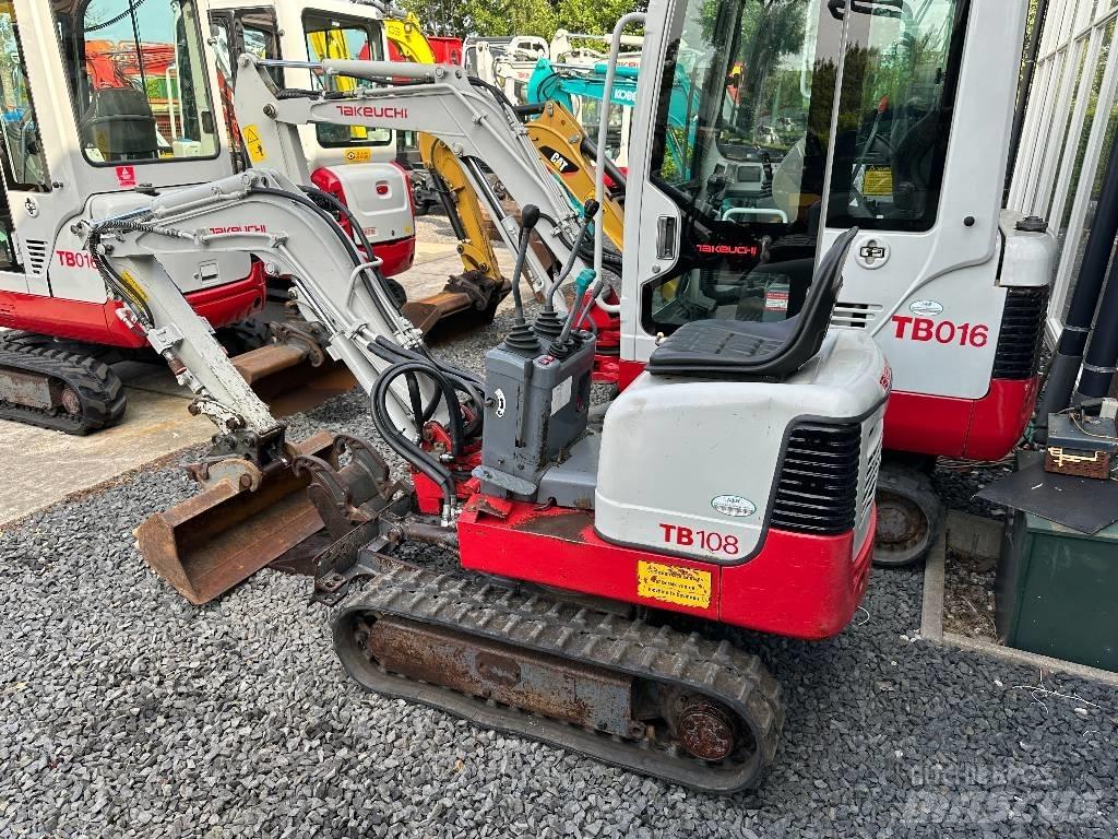 Takeuchi TB108 Mini excavators < 7t