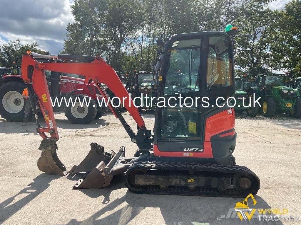 Kubota U 27-4 Mini excavators < 7t