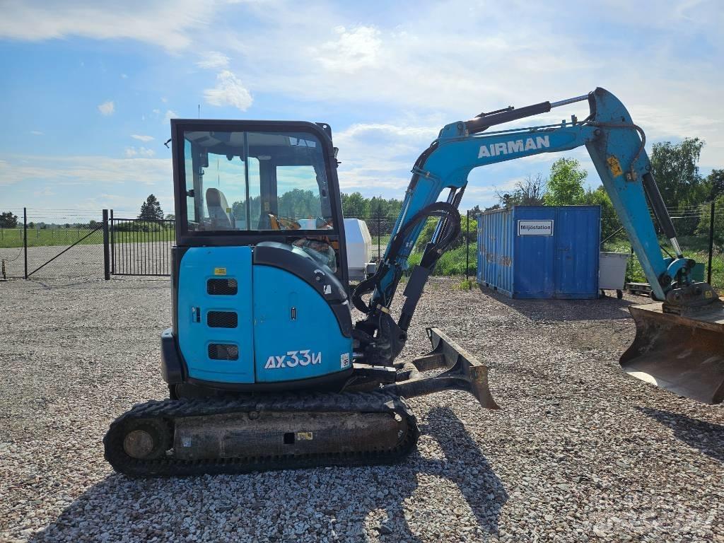 Airman AX 33 U-6 Mini excavators < 7t