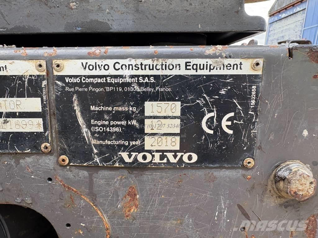 Volvo EC 15 D Mini excavators < 7t