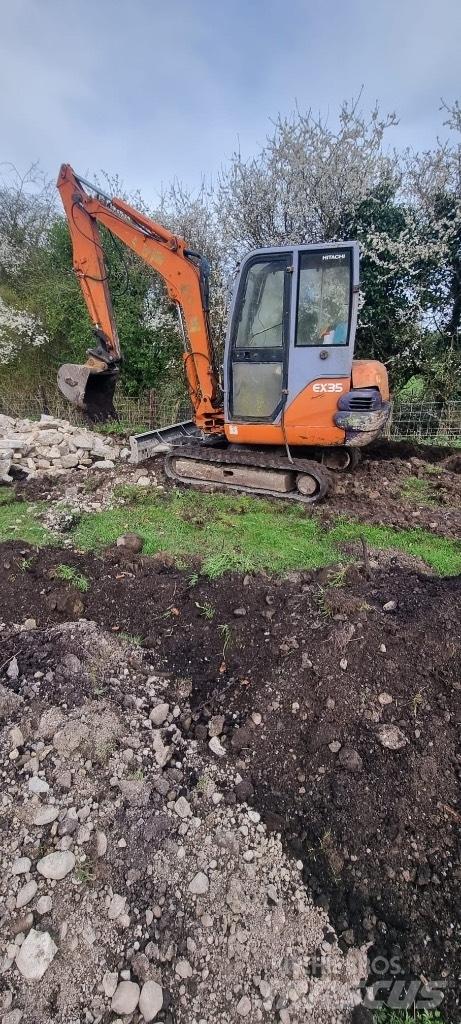 Hitachi Ex35 Mini excavators < 7t