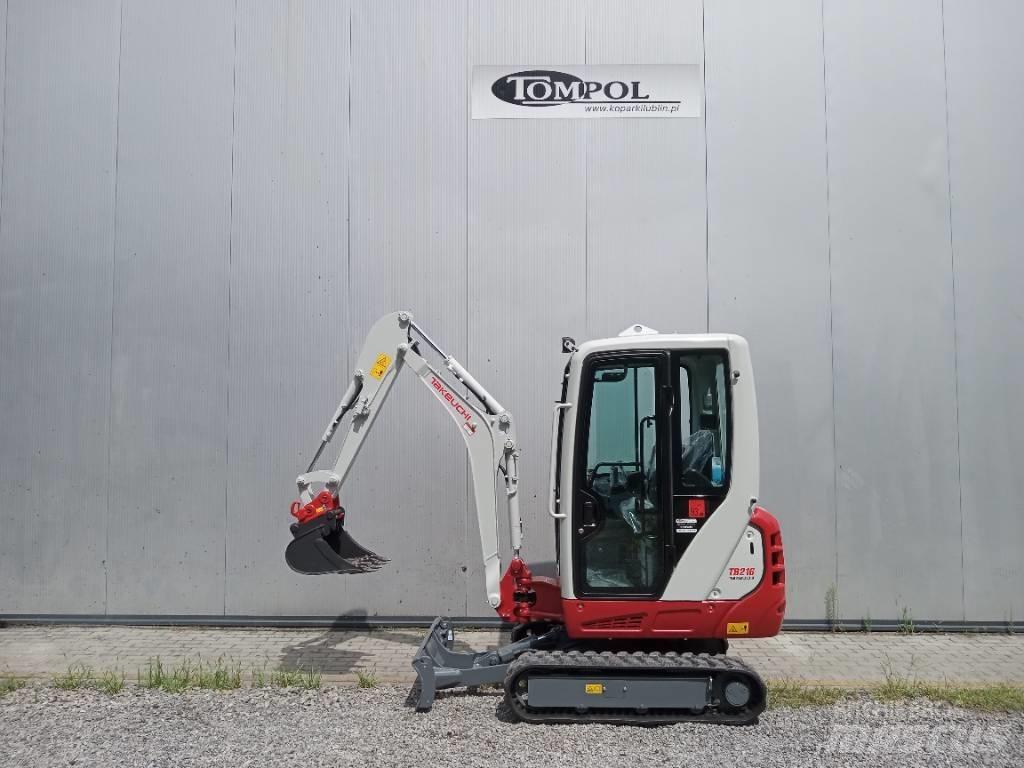 Takeuchi TB 216 Mini excavators < 7t