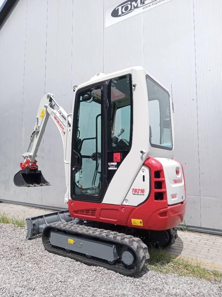 Takeuchi TB 216 Mini excavators < 7t