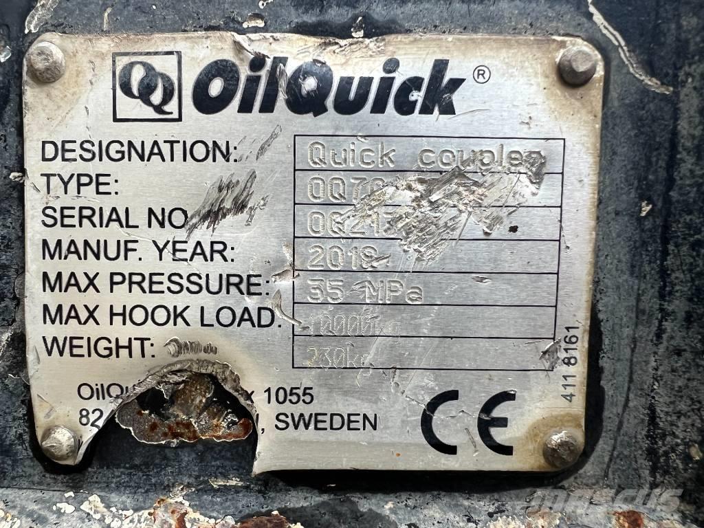 OilQuick OQ70/55 Quick connectors