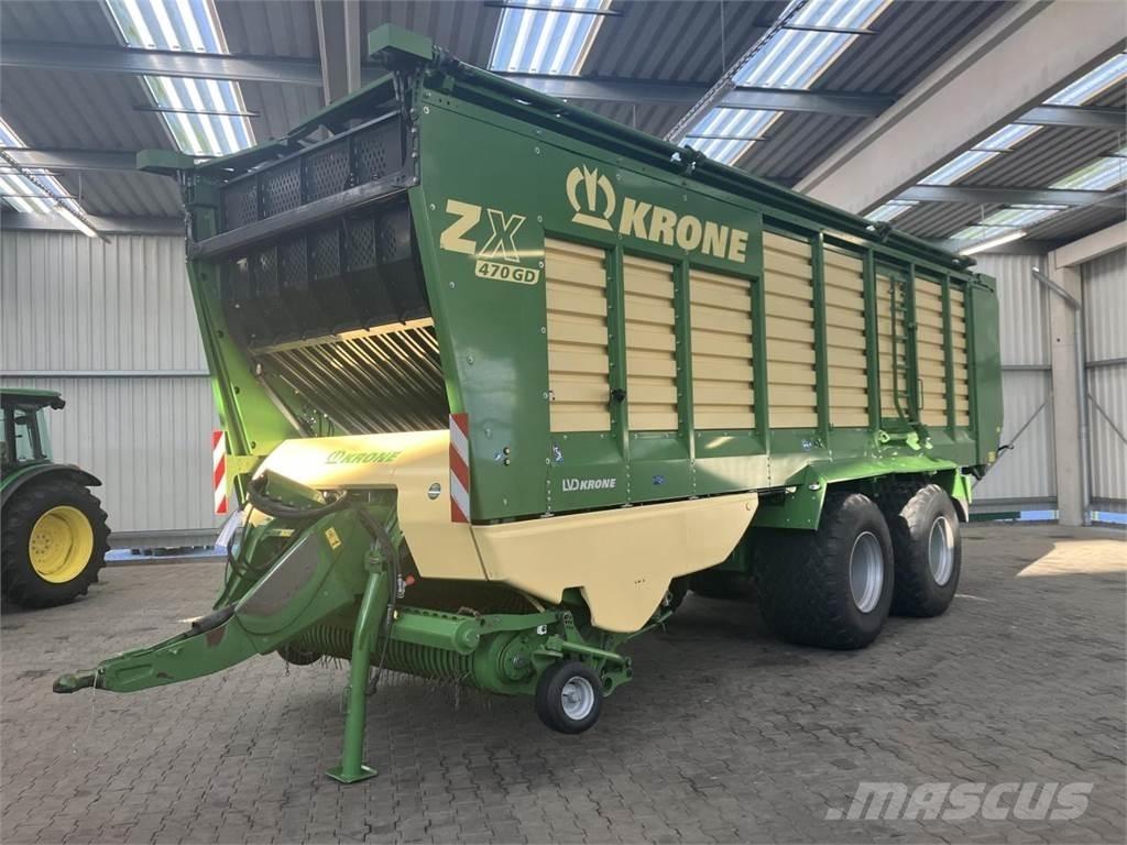 Krone ZX 470 GD Self loading trailers