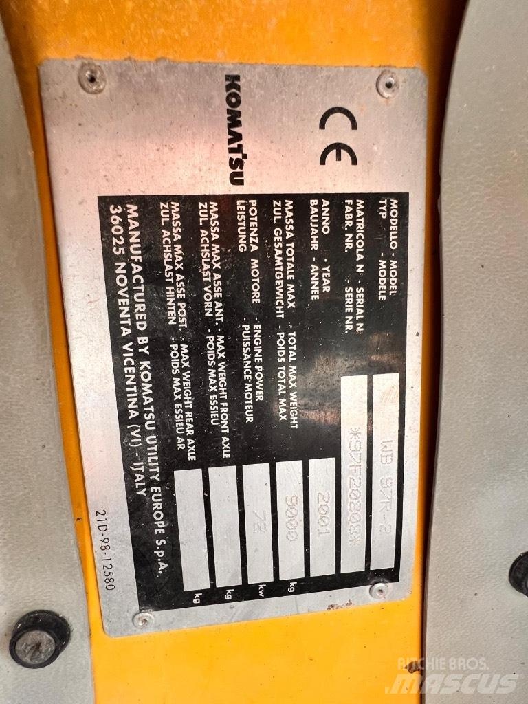 Komatsu WB 97 R-2 TLB's