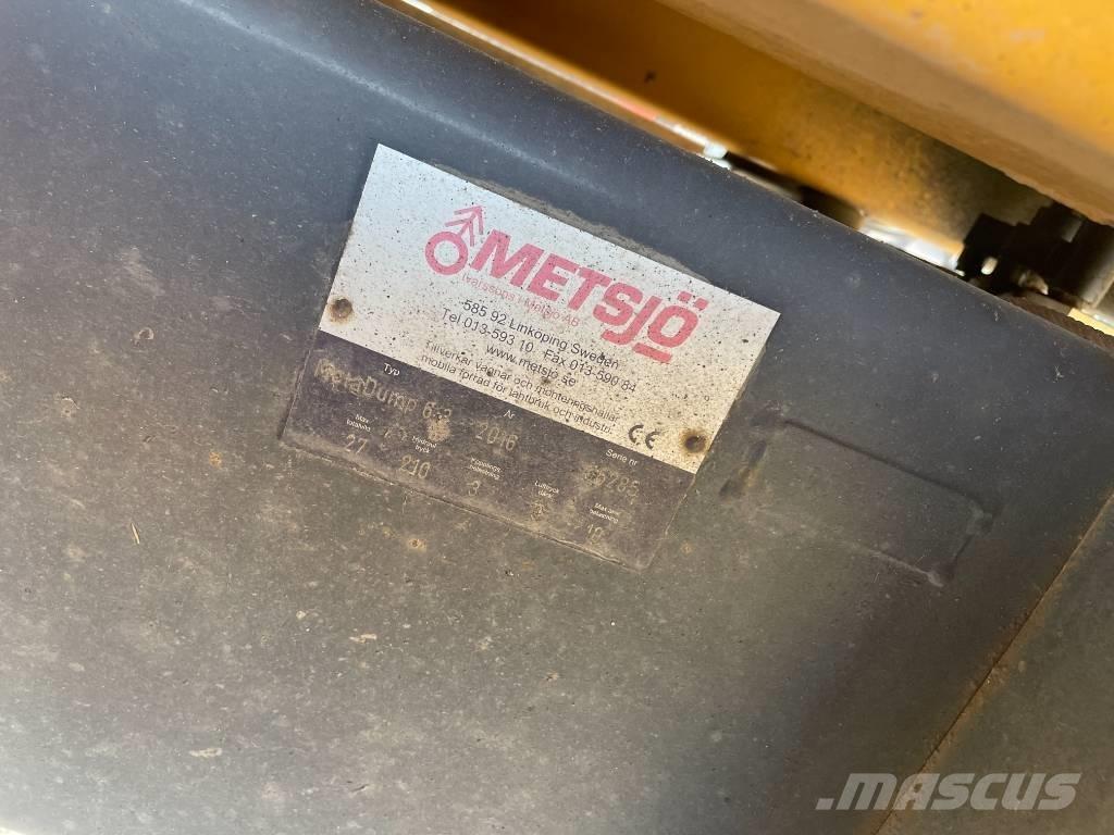 Metsjö Meta Dump 6.3 Tipper trailers