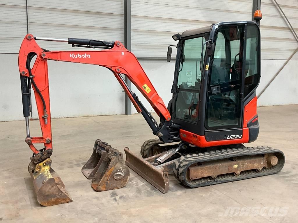 Kubota U 27-4 Mini excavators < 7t