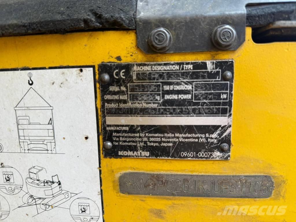 Komatsu PC 138 US-11 Crawler excavators