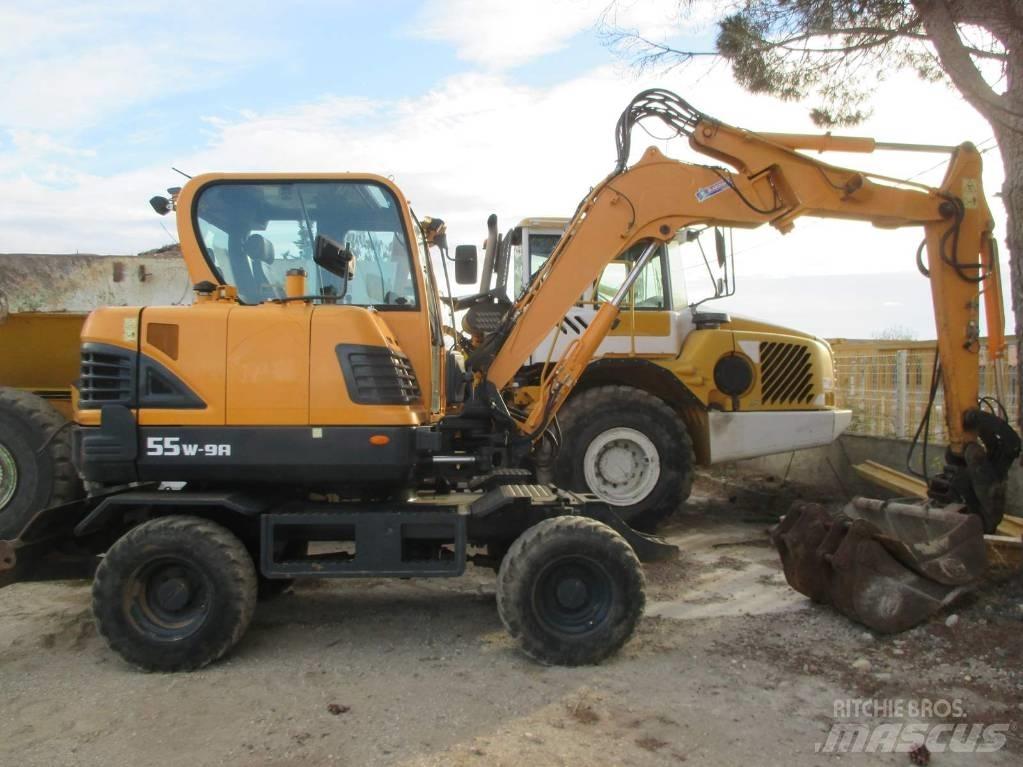 Hyundai R 55W 9A Mini excavators < 7t