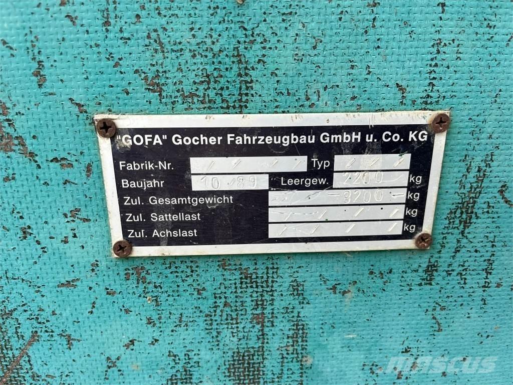  SONSTIGE Gofa Other farming machines