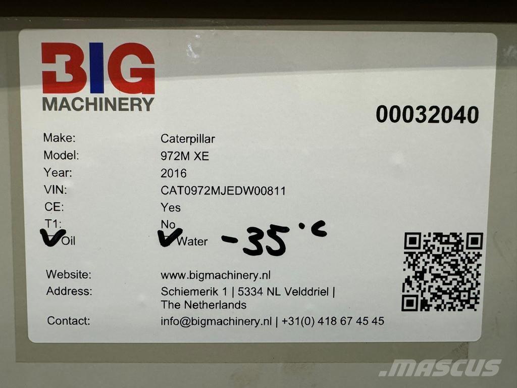 CAT 972M XE Wheel loaders