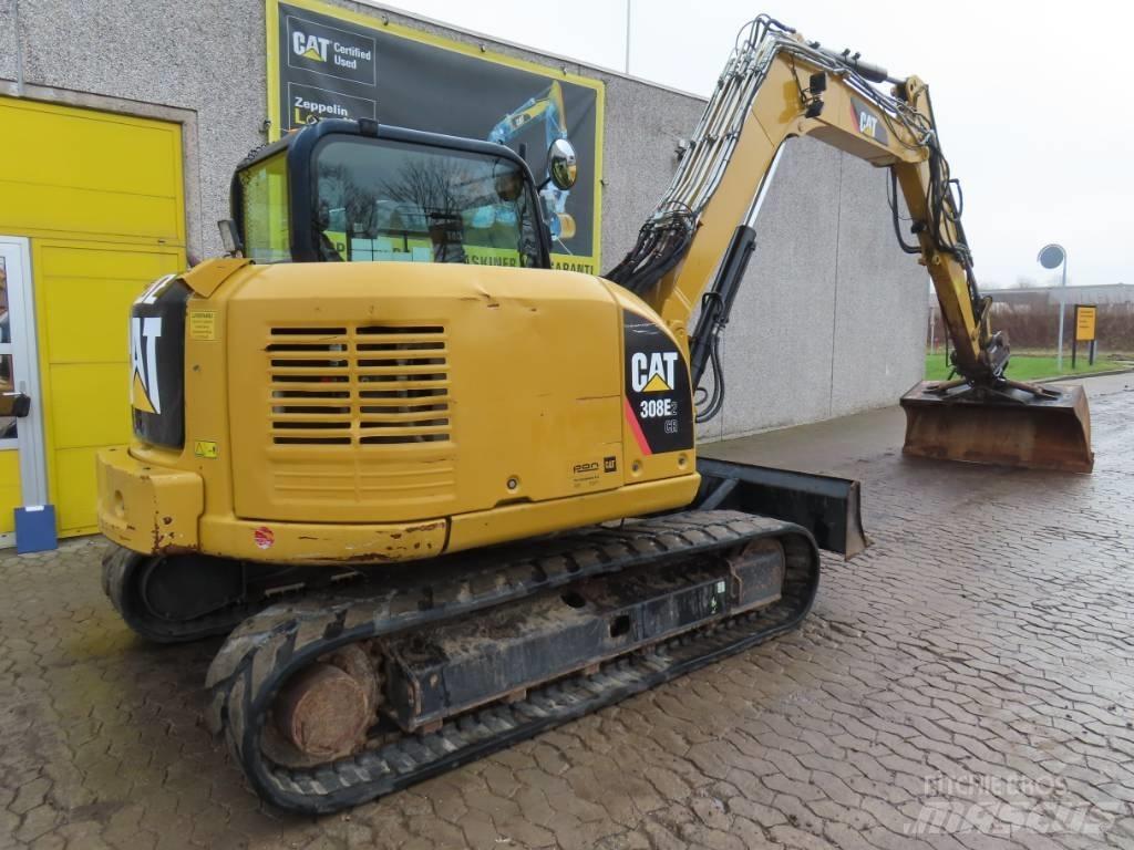 CAT 308 E 2 CR Midi excavators  7t - 12t