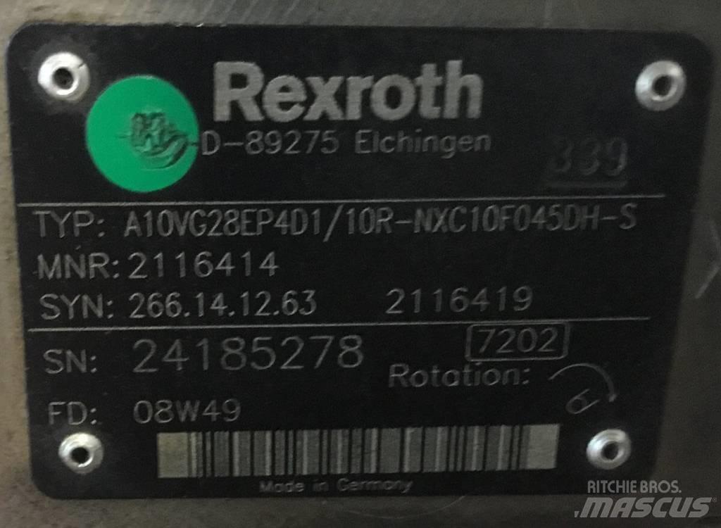 Rexroth A10VG28R Hydraulics