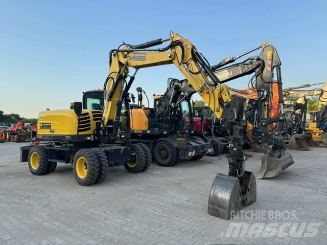 Yanmar B 110 W Wheeled excavators