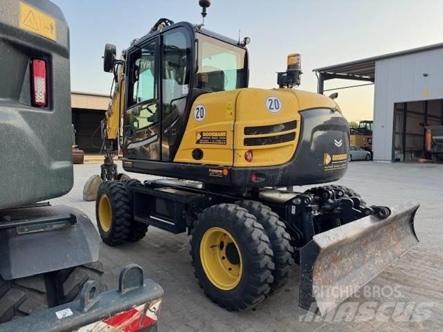 Yanmar B 110 W Wheeled excavators