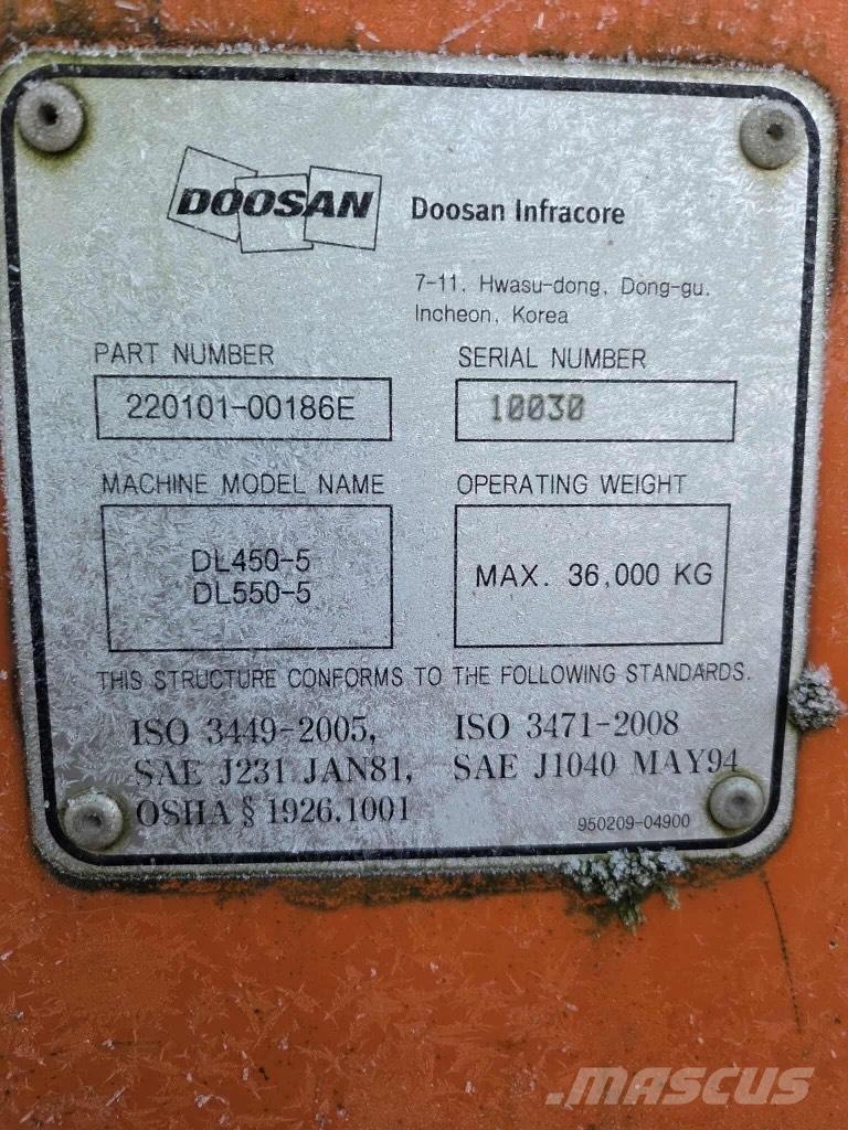 Doosan DL 450-5 Wheel loaders
