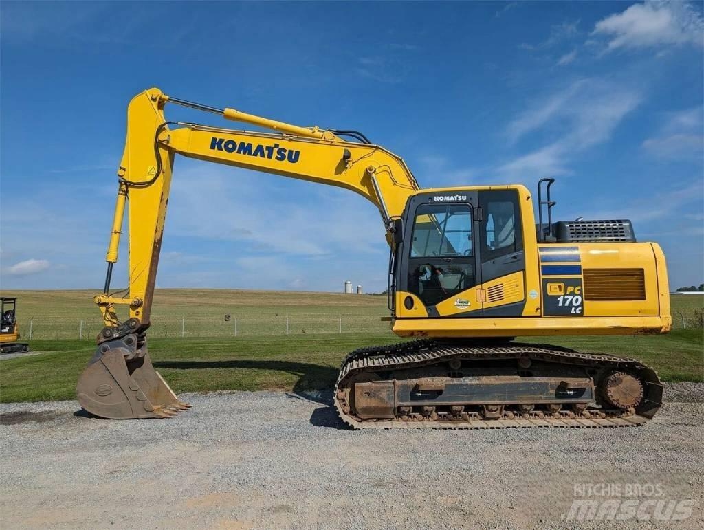 Komatsu PC 170 LC Crawler excavators