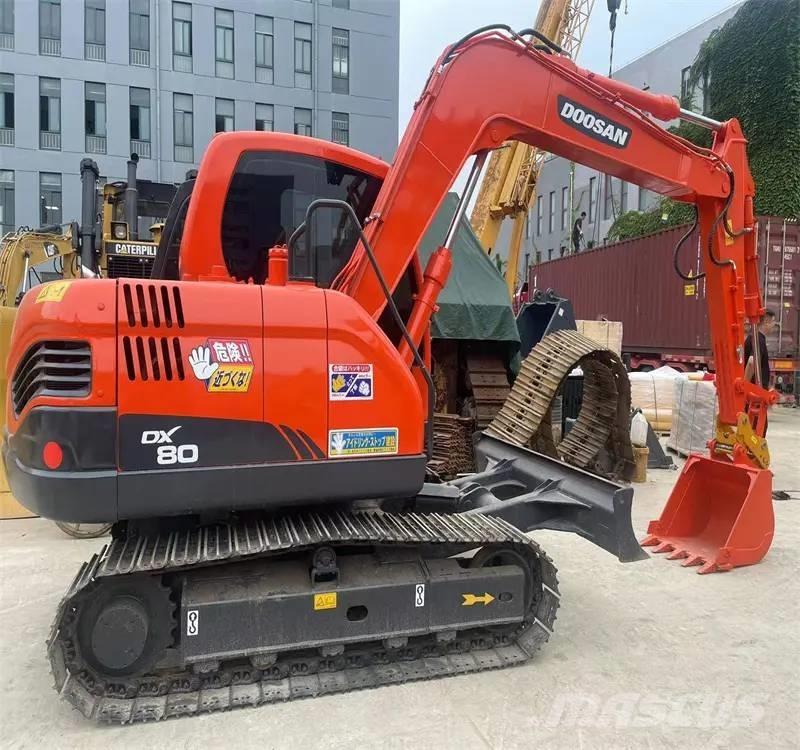 Doosan DX80 Midi excavators  7t - 12t