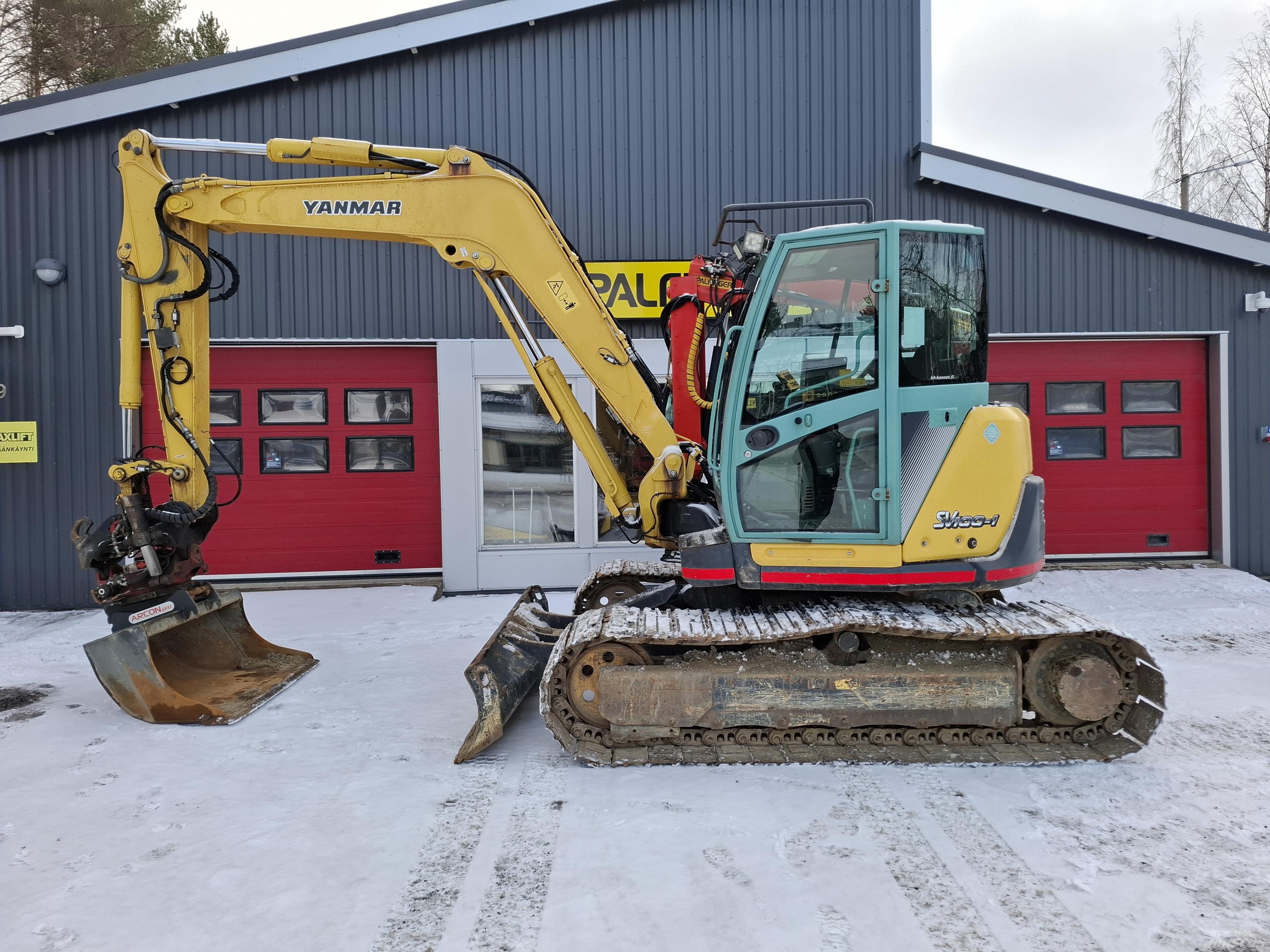 Yanmar SV100-1A Midi excavators  7t - 12t