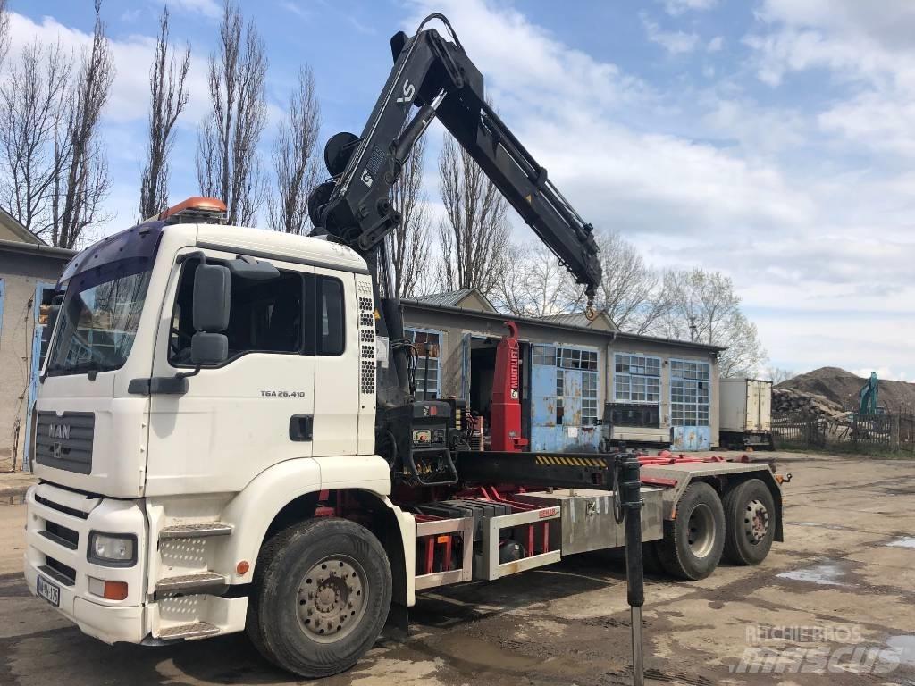 MAN 26.413 Demountable trucks
